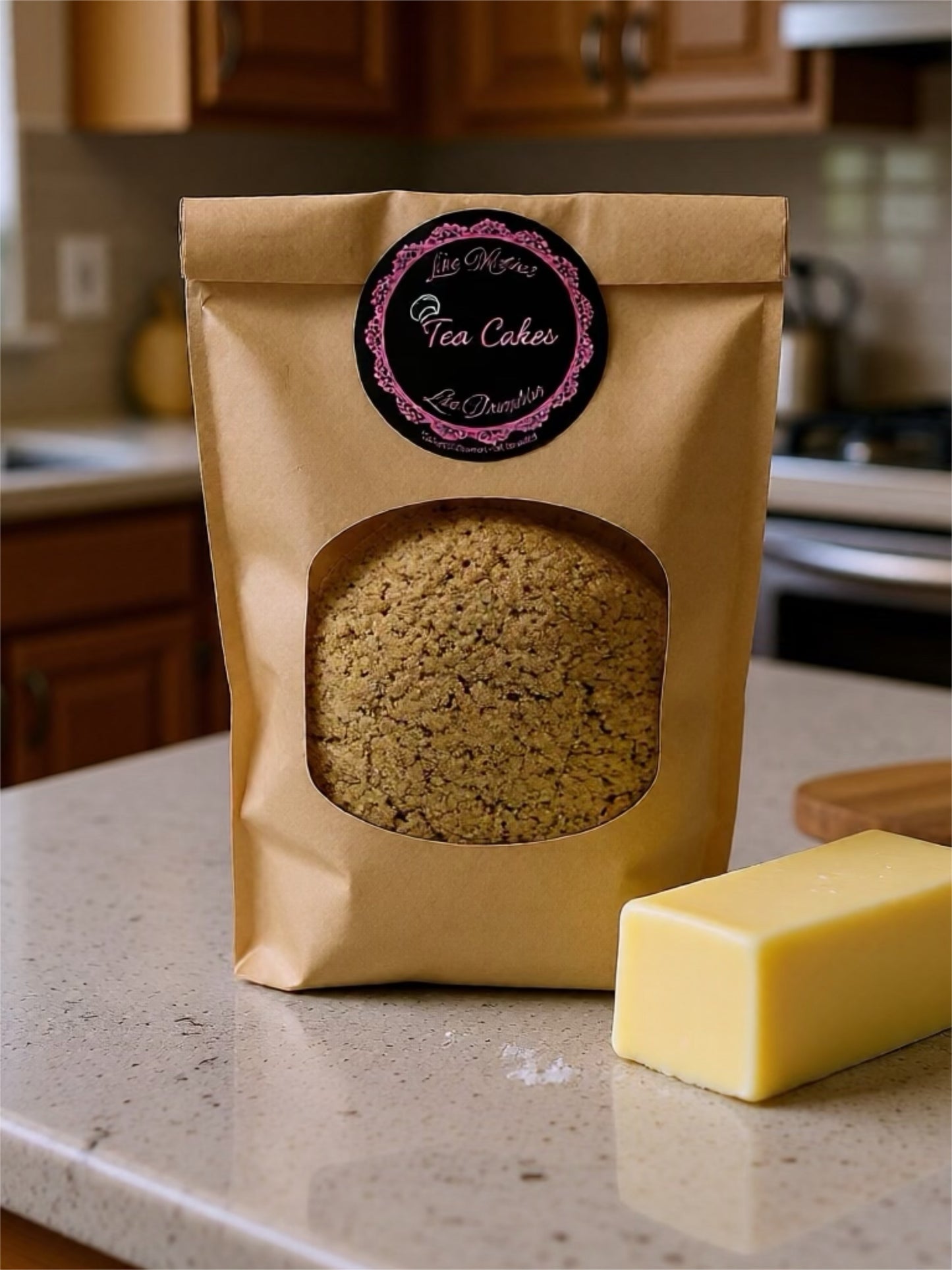 Butter flavored Tea Cakes (Half Dozen)