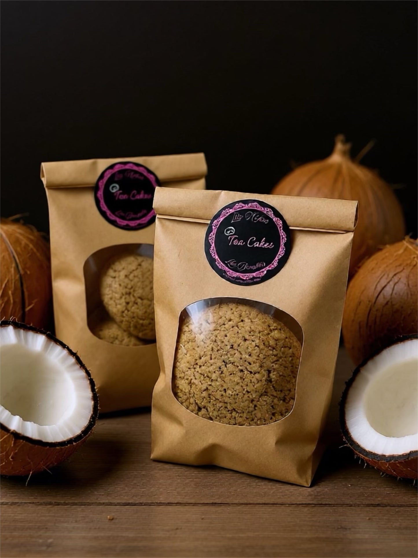 Coconut flavored Tea Cakes - Dozen