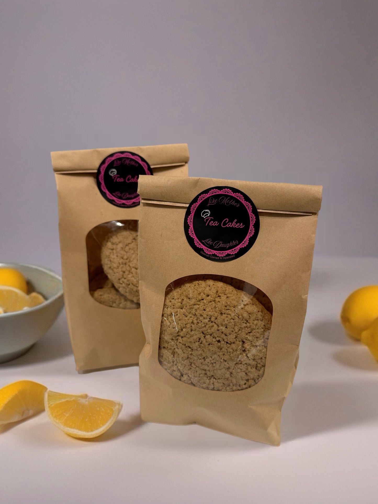 Lemon flavored Tea Cakes - Dozen