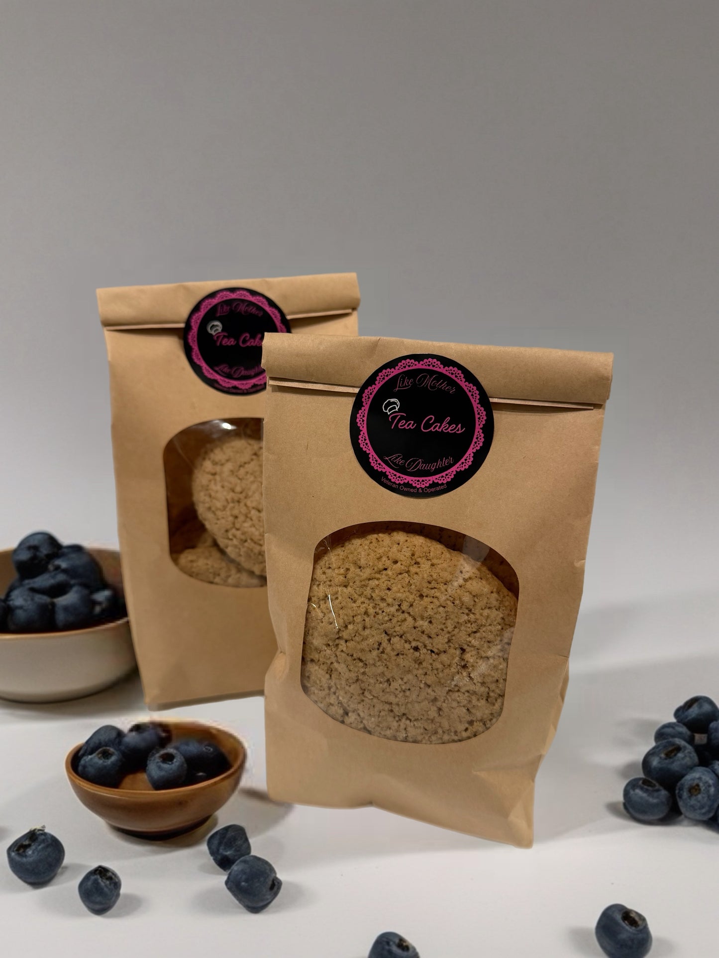 Blueberry flavored Tea Cakes - Dozen