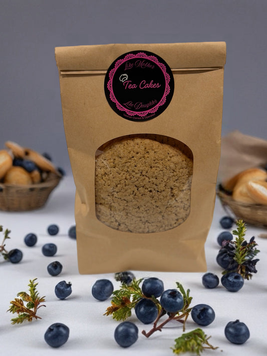 Blueberry flavored Tea Cakes (Half Dozen)