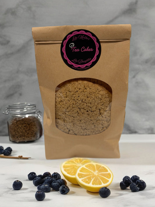 Blueberry-Lemon flavored Tea Cakes (Half Dozen)