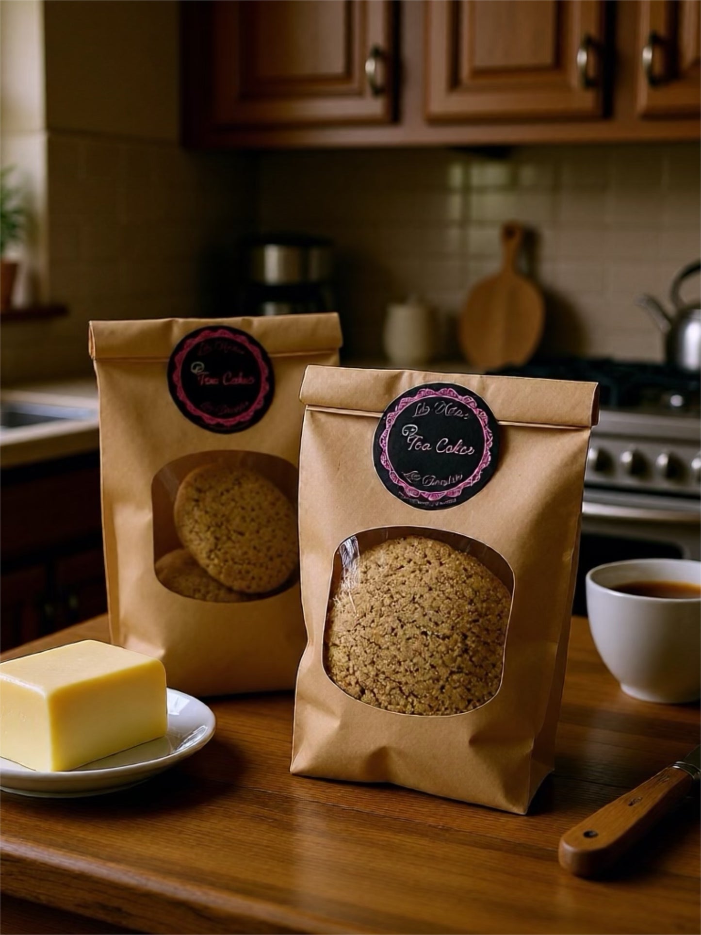 Butter flavored Tea Cakes - Dozen