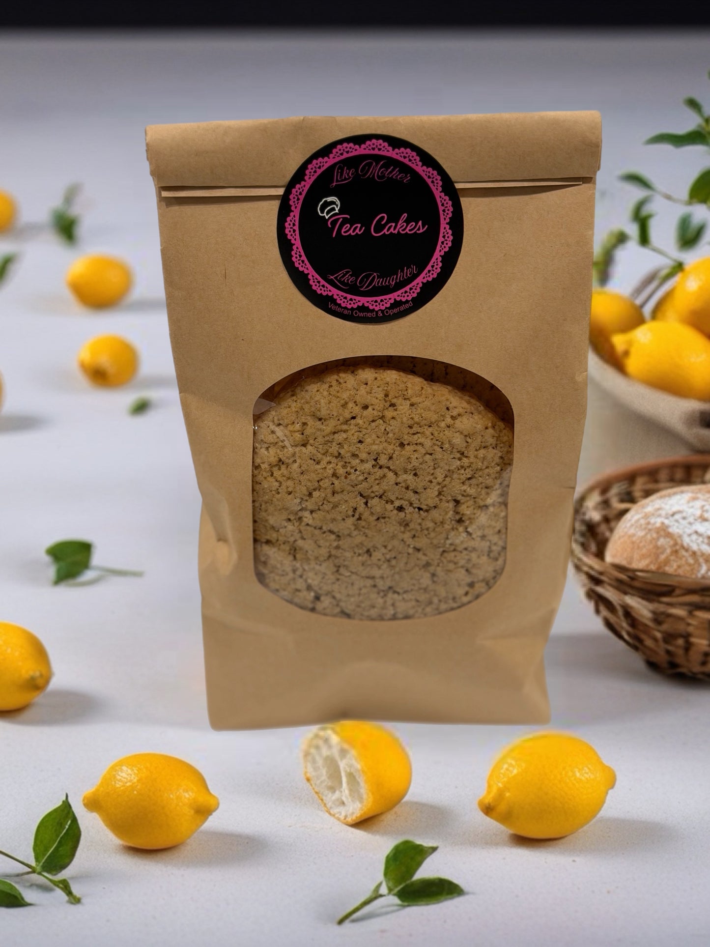 Lemon flavored Tea Cakes (Half Dozen)